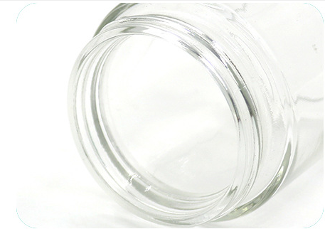 glass jar with child resistant cap