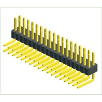 PH1mm (0.039") Pin Header Dual Row DIP Right Angle