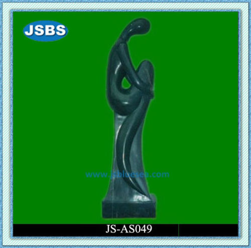 Black Stone Decorative Abstract Stone Sculpture