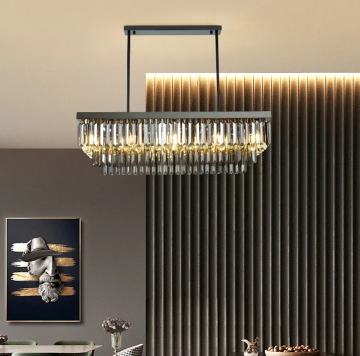 Nordic Modern Designer Black Kitchen Island Pendant Lights