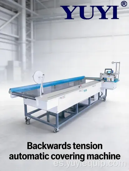 Máquina de recubrimiento automática de tensión hacia atrás de funcionamiento estable de 1,5 kW y 220 V
