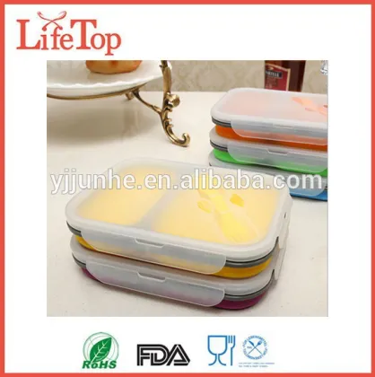 Eco Silicone Collapsible Meal Kit Food Storage Container