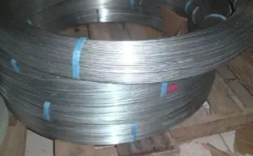 2.2x2.7mm G.l steel oval wire