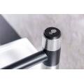 360 rotating stainless-steel button single cold basin faucet