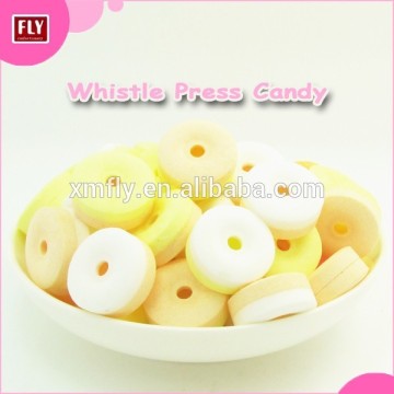 Hot Sale individual wraped Whistle Tablet Press Candy