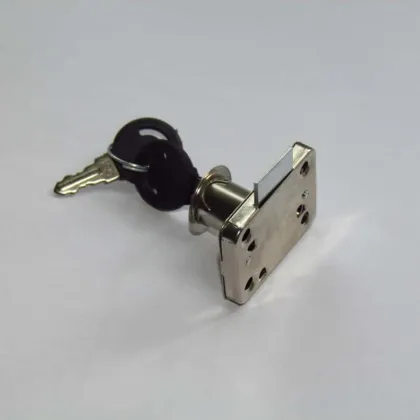 101 Nickel-Plated Drawer Lock for File Cabinet