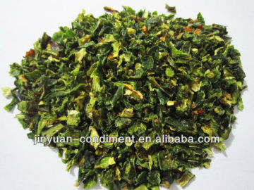 dehydrated green jalapeno flakes