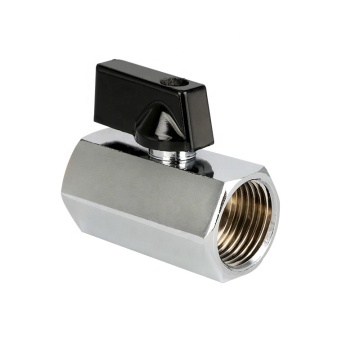 High-Quality Mini 4/6 Point High-Pressure Double Internal and External Silk Teeth Copper Ball Valves