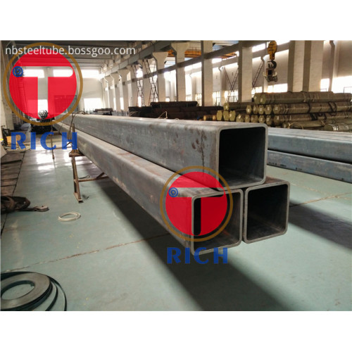 Tubo cuadrado de baja aleación / tubo estructural rectangular retirado en frío
