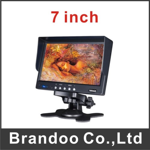 7 Inch Mobile LCD Monitor, 4: 3 Screen for Car