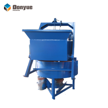 Mechanical Hopper Pan Concrete Mixer