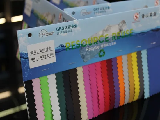 Factory Spot Stock 210 Taffeta PVC Oxford Fabric