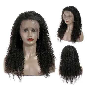 Afro Kinky Curly Human Hair Lace Front Wigs for Black Women Lace Front Wigs with Baby Hair Afro Curly Wigs