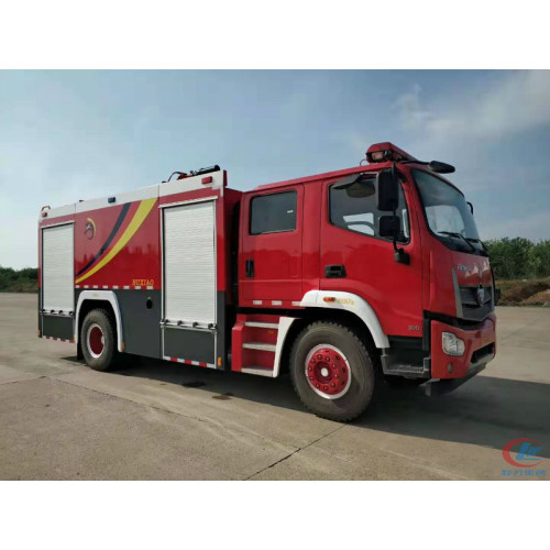 véhicules d&#39;émergence camion de pompiers en mousse d&#39;eau