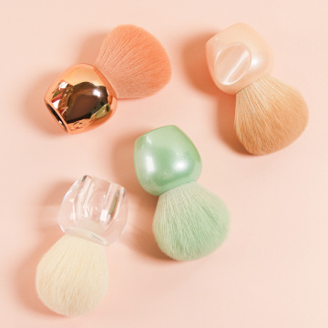 Mini Portable Personalized Mushroom Blush Brush