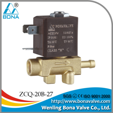 BONA Valve new product for welding machine Female 1/8"*6.5mm Brass Solenoid Valve