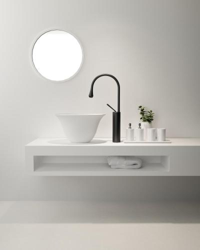 Basin faucet cold and hot chrome basin mixer