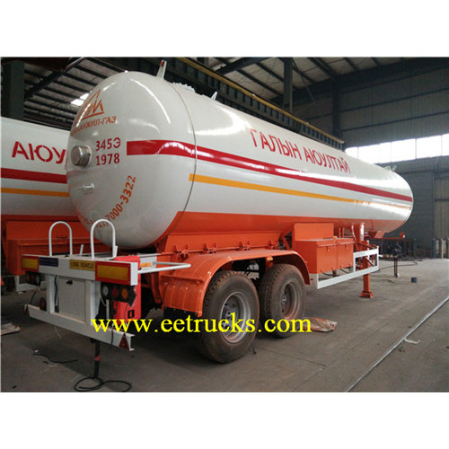 40000L 2 Trục Xe Xăng Khí LPG Trục