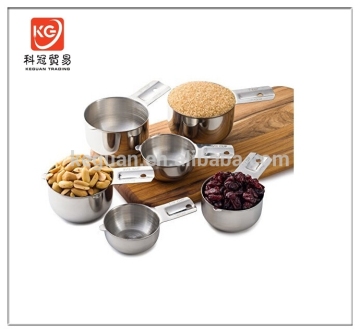 L-012 Stainless Steel Measuring Cup Set, 6 Piece