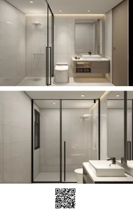 300*600 Quiet moon grey ceramic wall tiles