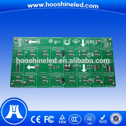 factory price indoor single color modules display led