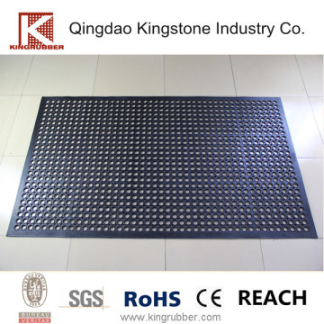 Kitchen and Workshop Anti-slip Drain Rubber Floor Mats