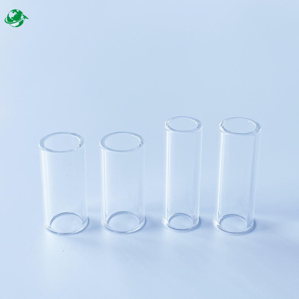 round mouth cylinder shape glass tips