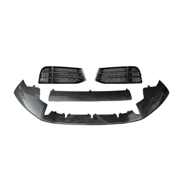2008-2016 Audi A5 B8 B8.5 Upgrade RS5 Front Bumper Lip and Fog Light Cover