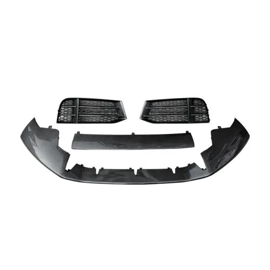 2008-2016 Audi A5 B8 B8.5 Upgrade RS5 Front Bumper Lip and Fog Light Cover