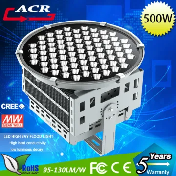 new products on china market 230 volt IP65 500w led flood light high bay lighting fixtures