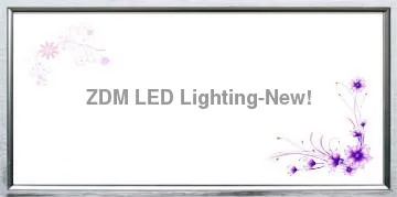 LED Panel light flower mark