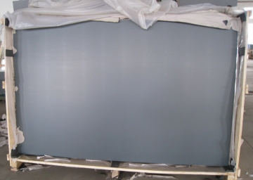 Frameless double coated large sheet aluminum mirror