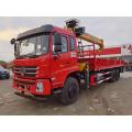 Dongfeng 5-8 ton Teleskopik Boom Truck Crane