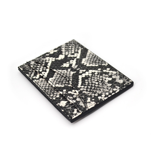 Ysure Python Snakeskin Slim Wallet Credit Card Holder