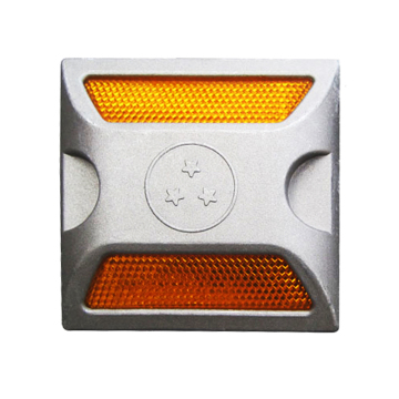 Regular Size Aluminum Metal Pavement AL Road Stud Barrier Reflector" could be shortened and optimized for a search engine as:

"Aluminum Pavement Road Stud Reflector