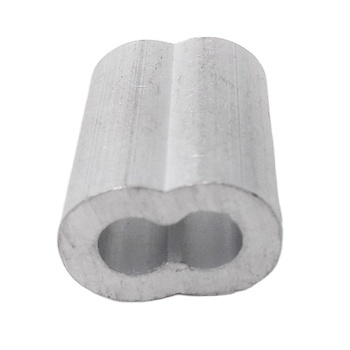 Aluminium Ferrule Wire Seilstastknöpfe und Ärmeln - DIN3093 &amp; US Typ 8 Form
