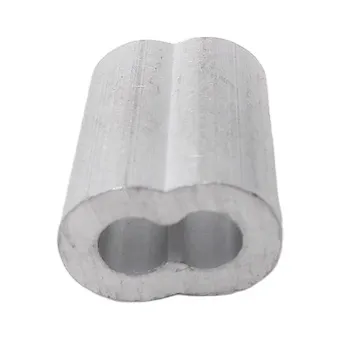 Aluminium Ferrule Wire Rope Stop Buttons & Sleeves - DIN3093 & US Type 8 Shape