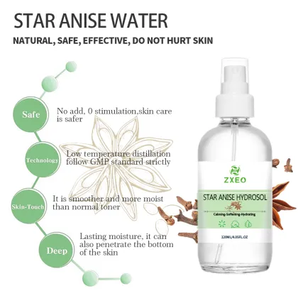 Organic Star Anise Hydrosol 100% Pure and Natural
