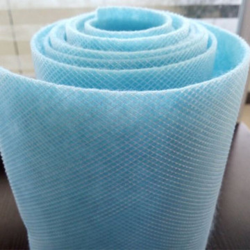 Plastic mesh Coated non-woven