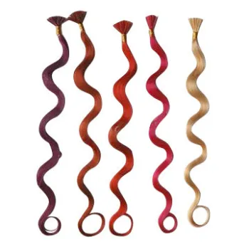 Keratin Hair Extensions, Pre-bonded, Italian Glue