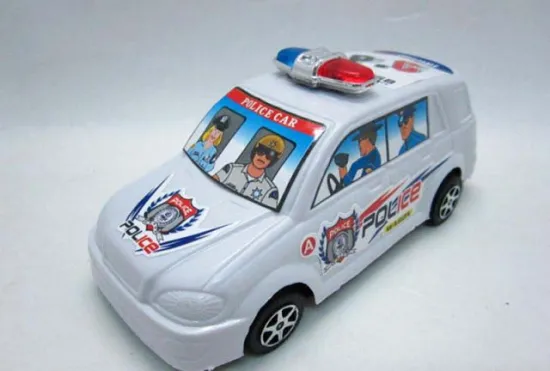 FRICTION POLICE WAGON