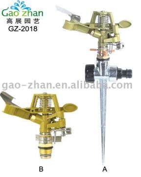 water sprinkler with spike