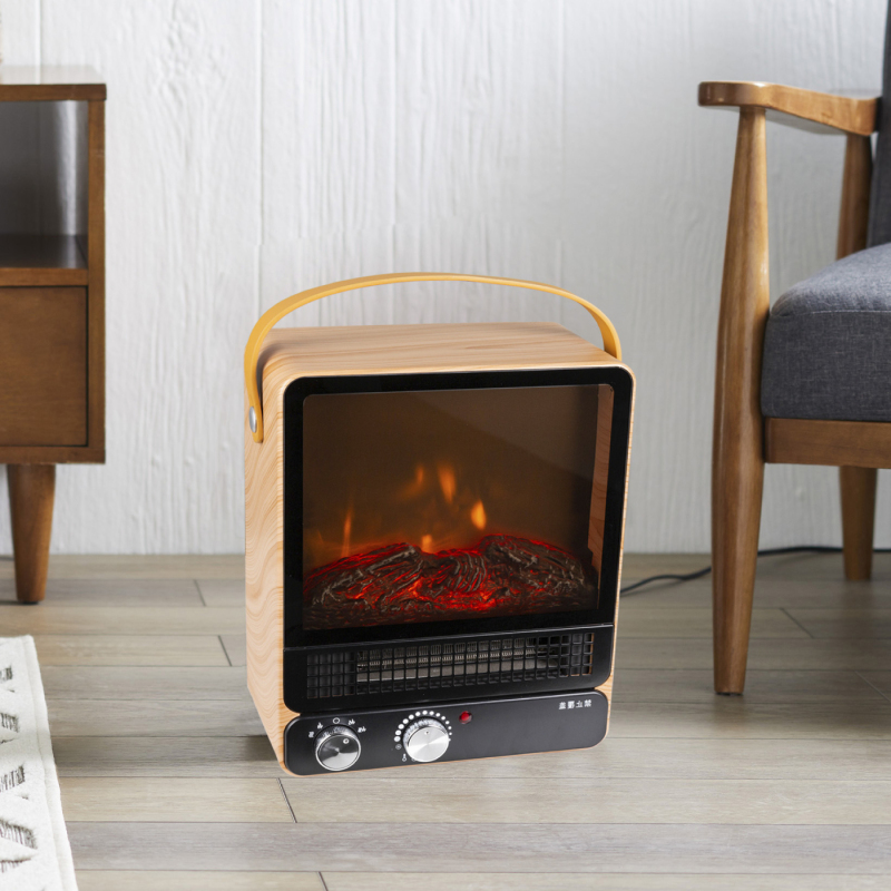 Wholesale Fast Heating Home Decoration Small Indoor Portable Mini Space Heater Electric Stove Fire Place Fireplace