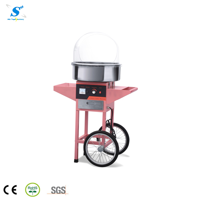 Cotton Candy Machine Cart Electric Candy Floss Maker