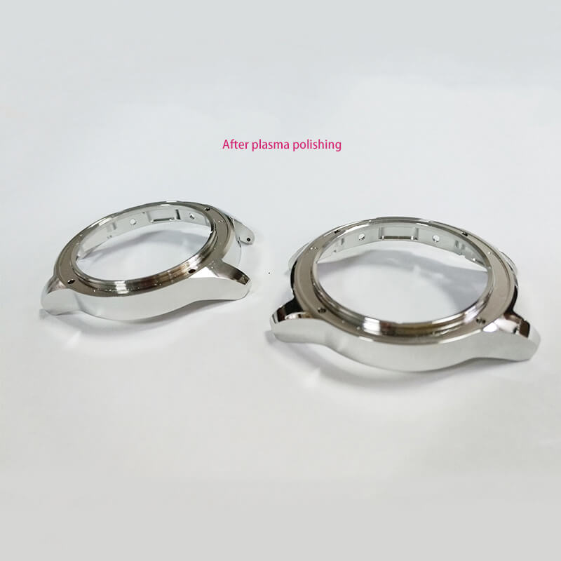 Stainless steel plasma polishing
