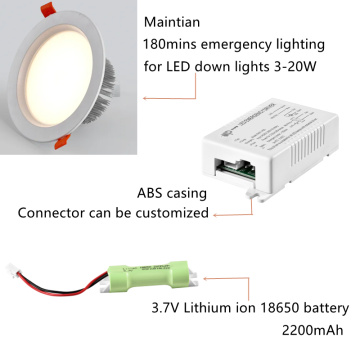 Ceiling emergency Led downlight