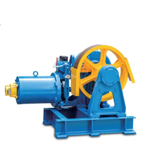 Geared Traction Machine YJ200-1000kgs for Goods Elevator