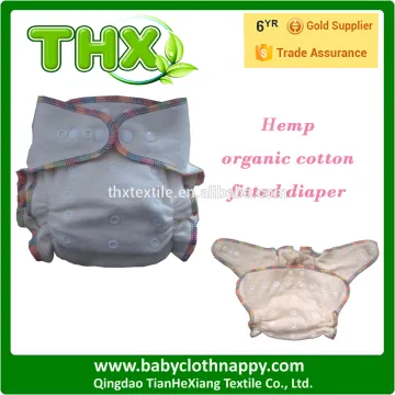 THX hemp fitted cloth nappy