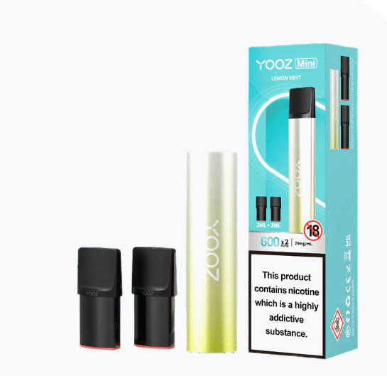low price vape Yooz Mini Pod Starter Kit Price, High Quality Yooz Mini Pod Vape Starter Kit Low on Flavour:Hakuna Iced usp_Top Fill Vaping mod e-cig with