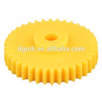 Custom high precision nylon plastic tooth gear manufacturer